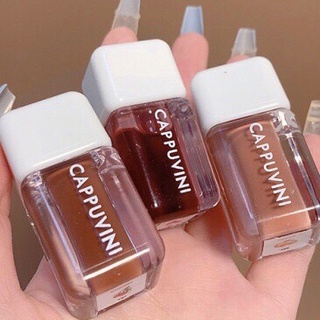 ลิปเซต 3 ชิ้น ลิปออย ลิปแมทท์ ลิปเจลลี่ CAPPUVINI LIGHT SENSITIVE JELLY LIP OIL SET