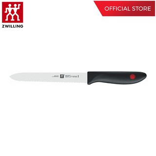 ZWILLING มีดอเนกประสงค์สแตนเลสสตีล รุ่น Twin Point มีความคมและทนทาน  130 มม. สีเงิน ด้ามสีดำ N32320131