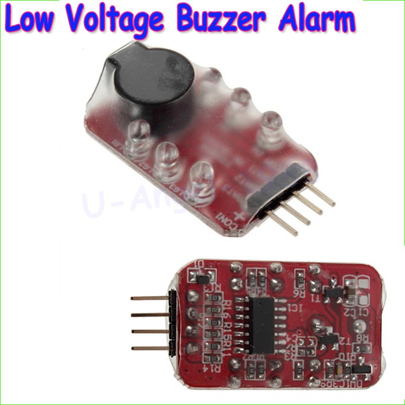 ลําโพง 2S-3S Cell Lipo แบตเตอรี่ แรงดันไฟฟ้าต่ํา มีเสียงเตือน