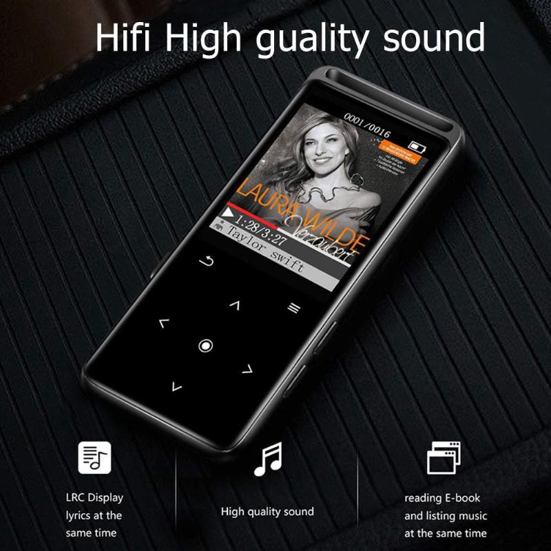 BENJIE M6 Bluetooth 5.0 Lossless MP3 Player 16GB HiFi Portable Audio
