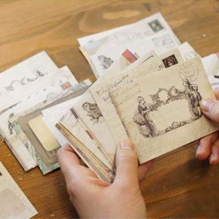 12 pcs/ซองกระดาษน่ารักมินิซองจดหมายสไตล์วินเทจยุโรปสำหรับการ์ด Scrapbooking Gift