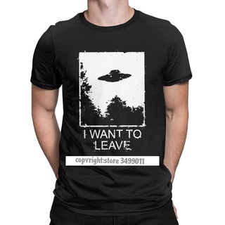 Hensewts Shop X Files I Want To Leave เสื้อยืดลําลอง แขนสั้น พิมพ์ลายสุนัขจิ้งจอก เหมาะกับเทศกาลคริสต์มาส สไตล์ฮาราจูกุ