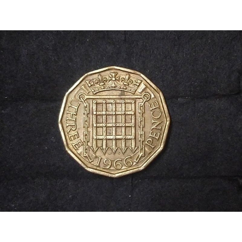 เหรียญ​ต่างประเทศ​ (716) United Kingdom​ 1966