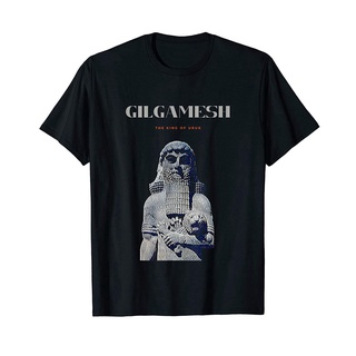 เสื้อยืดคอกลมเสื้อยืดแขนสั้น พิมพ์ลาย The Epic of Gilgamesh king of Uruk สไตล์โบราณ QDQRS-5XL