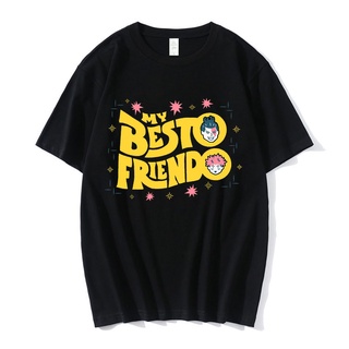 เสื้อยืด พิมพ์ลายอนิเมะ Jujutsu Kaisen My Besto Friendo Todo Aoi Novelty สําหรับผู้ชาย