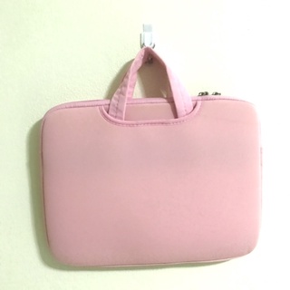 กระเป๋าใส่โน้ตบุ๊คสีชมพู Laptop Bags กระเป๋าคอมพิวเตอร์ 13 นิ้ว