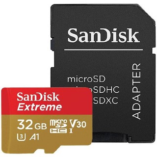 SanDisk Extreme microSDHC 32GB รองรับ 4K U3 ที่ 100mbps | ไมโครเอสดี แซนดิส 32GB