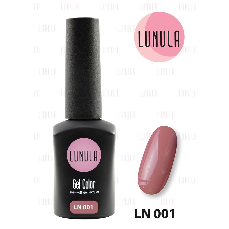 LUNULA Gel Polish สีเจลลูนูล่า คุณภาพพรีเมี่ยม ชมพูนู๊ด Pink&Nude Group1 12ml.