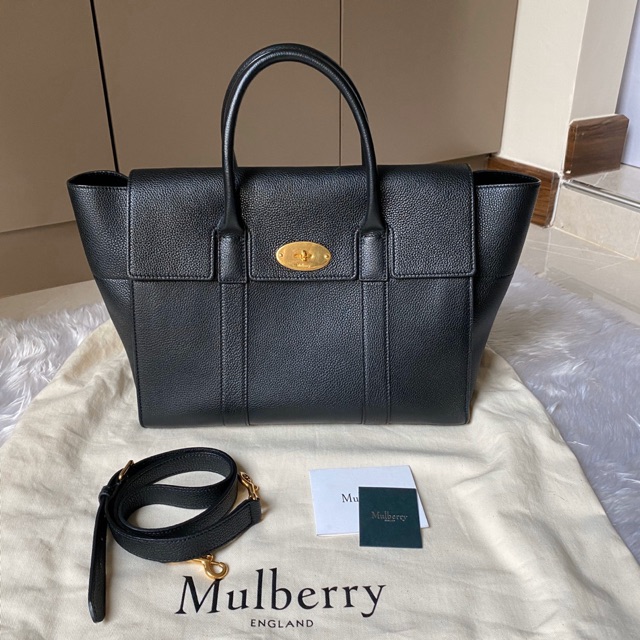 Like new Mulberry bayswater grain small ปี17