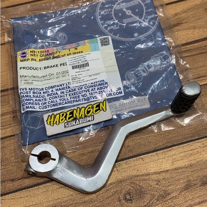 ผ้าเบรคหลังเดิมทีวีเดิมRep ducatiสามารถใช้สําหรับการปรับเปลี่ยนcb gl megapro mega pro max neotech tiger 2000 เก่าLama revo tilas tilam tipv