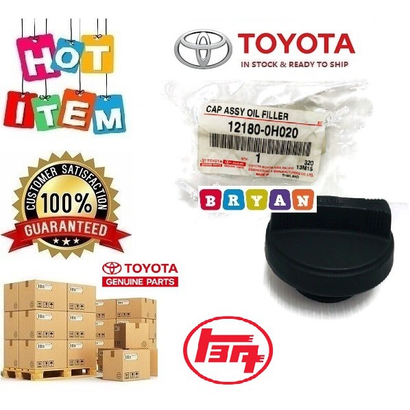 TOYOTA VIOS , ALTIS 1.6 1.8 , TOYOTA ENGINE OIL CAP 12180-0H020