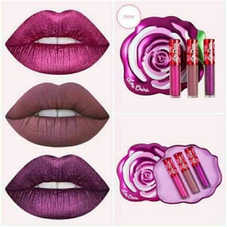      #LimeCrime Velve-Tin Mini Velvetines Boxed Set (Holiday Edition) มี 5 ชุดสี