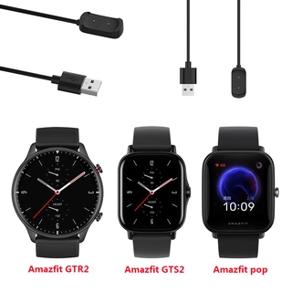 สายชาร์จแม่เหล็ก 1 เมตร Usb สําหรับ Xiaomi Huami Amazfit Gtr 2 Gts Bip U Pop Smart Watch