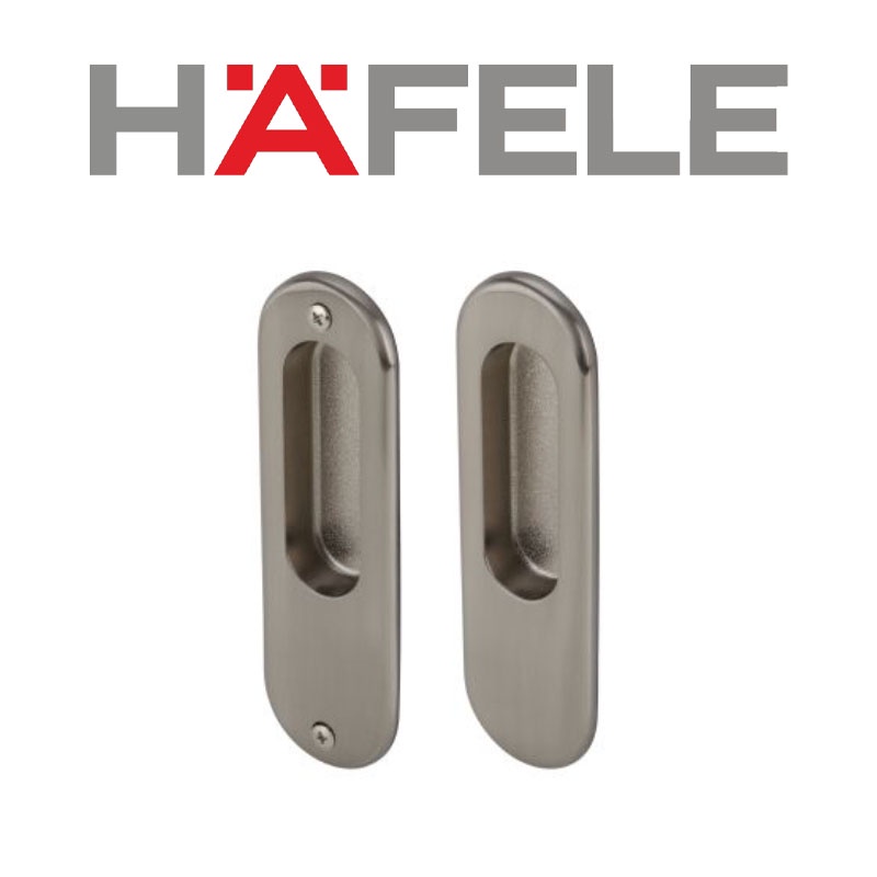มือจับฝังในตัวบาน Hafele มือจับบานเลื่อน HAFELE เฮเฟเล่ ( หลอก DUMMY ) 499.65.098
