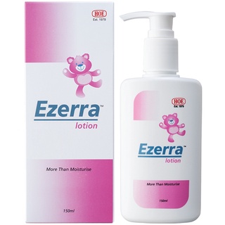 EZERRA LOTION 150ML. โลชั่นทาผิวเด็กเนื้อครีม สำหรับชโลมทั่วผิวกายหลังการอาบน้ำ