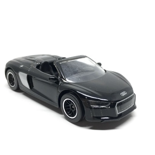 Majorette Audi R8 Spyder - Black Color /Wheels D6CSBCL /scale 1/58 (3 inches) no Package