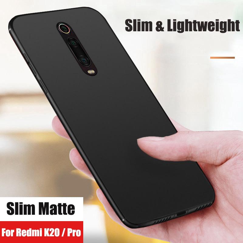 Xiaomi Mi 9T Redmi K20 Pro Case Black Soft Matte Slim Shockproof Silicone Phone Case Cover