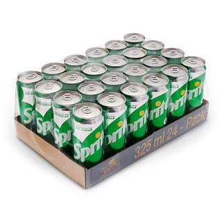 โปรโมชัน! สไปรท์ น้ำอัดลม สูตรไม่มีน้ำตาล 325 มล. แพ็ค 24 กระป๋อง Sprite Soft Drink No Sugar 325 ml x 24 Cans