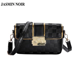 Jasmin NOIR กระเป๋าสะพายไหล่ สะพายข้าง ลายสก๊อต สําหรับผู้หญิง