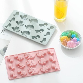 Dinosaur Silicone Mold พิมพ์ซิลิโคน ทำขนม โมล์สบู่ ลายไดโนซอ