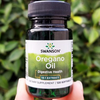 Oregano Oil 150 mg 120 Softgels (Swanson®) ต้านอนุมูลอิสระ