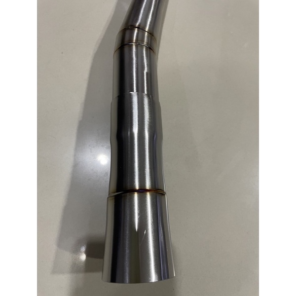 คอ ข้อต่อ 32-38 wave125 วาฬ และ wave125 Led กรวยบานสุด 43 ใส่ปลายเดิม เลส 304 ผิวปัดด้าน - รูปที่ 3