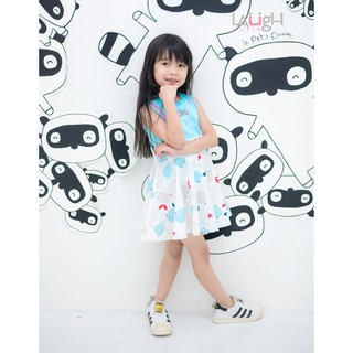 Laugh By.CHA-LOM : ES LA 179 CU+ES LA 180 CU ชุด Set เสื้อ+เดรสกระโปรง Cutie