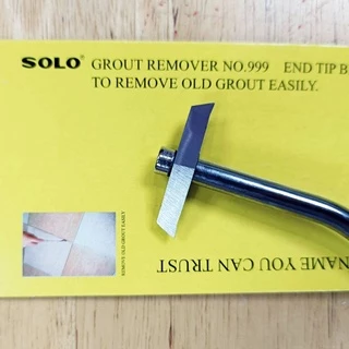 SOLO ที่ขูดยาแนว ขูดร่องยาแนว โซโล ใช้สำหรับขูดร่องกาวยาแนวกระเบื้อง GROUT REMOVER NO.999 เครื่องขูดร่องยาแนว
