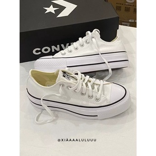 Converse CHUCK TAYLOR all STAR PLATFORM รองเท้าผ้าใบลําลอง เข้ากับทุกการแต่งกาย สําหรับสตรี -1569