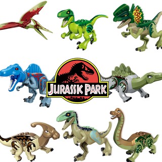 🦖🦕ของเล่นตัวต่อไดโนเสาร์ jurassic world สําหรับเด็ก