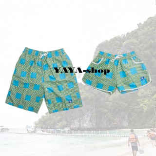 YAYA-Shop กางเกงชายหาดขาสั้น สำหรับคู่รัก BOBSB110-01