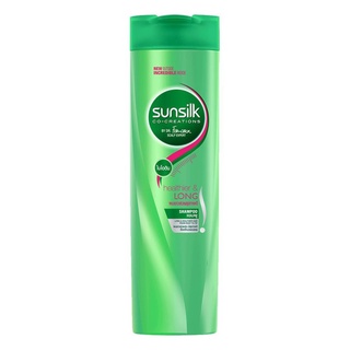 ✨สุดพิเศษ✨ SUNSILK  ซันซิล แชมพูสีเขียว สูตรผมยาวสวยสุขภาพดี 320 มล. 🚚พร้อมส่ง!! 💨