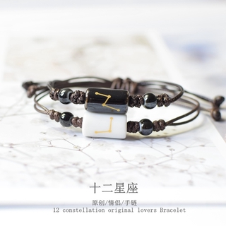 HANDMADE สร้อยข้อมือเซรามิคแฮนด์เมดสไตล์เกาหลี