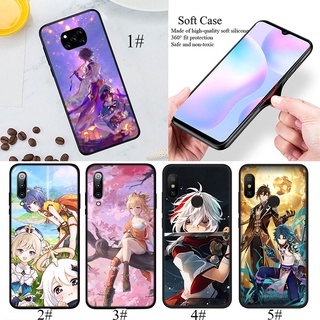 เคสโทรศัพท์มือถือแบบนิ่ม ลาย Genshin Impact AR49 สําหรับ OPPO Reno 5 5F 5K Find X3 F1 R9 R9S Pro Lite Plus