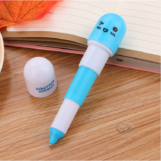 ปากกาแคปซูล ปากาลูกลื่นหมึกน้ำเงิน ปากกา ปากกาแฟนซี ปากกาแฟชั่น อุปกรณ์การเรียน เครื่องเขียน✏️  fs99