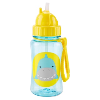 Skip Hop Zoo Straw Bottle กระติกน้ำ ขวดน้ำ แก้วน้ำ พร้อมหลอดดูดลายสัตว์ (12 ออนซ์)