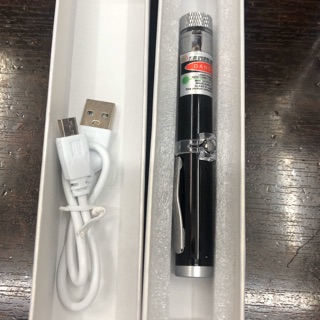 เลเซอร์สีเขียว ชาร์จ USB