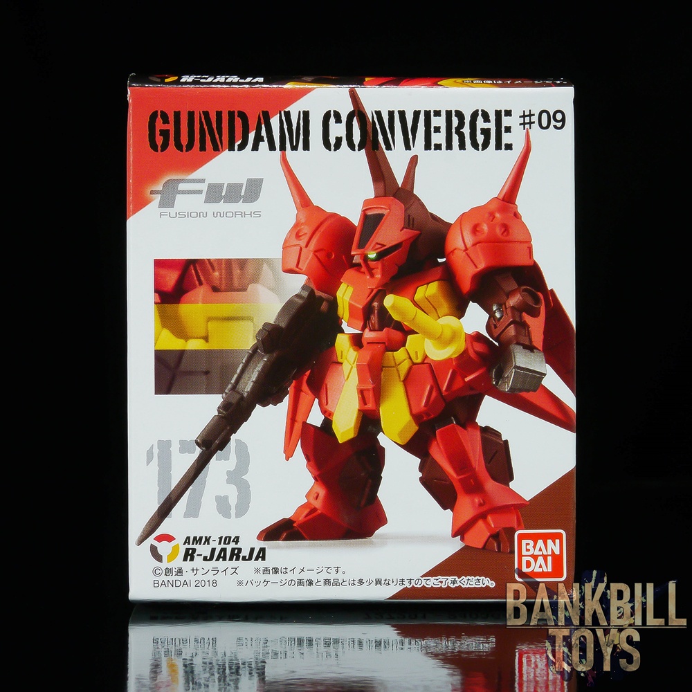 กันดั้ม ฺBandai Candy Toy FW Gundam Converge #09 No.173 AMX-104 R-Jarja