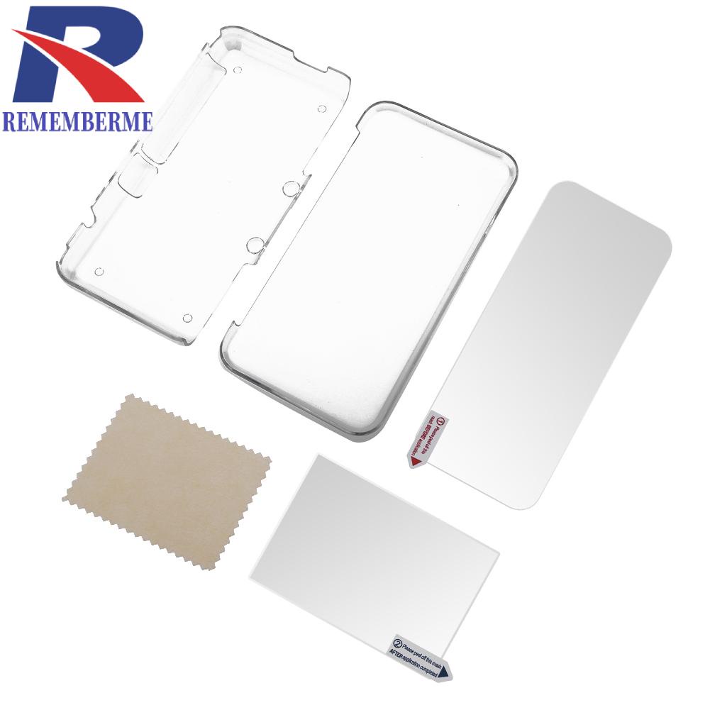 เคสใส + ฟิล์มกันรอยหน้าจอ สําหรับ Nintendo New 2DS Xl
