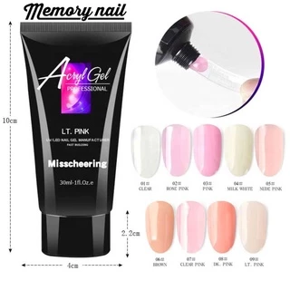 Poly Gel (30ml) โพลีเจล สำหรับต่อเล็บ (((หลอดใหญ่)))