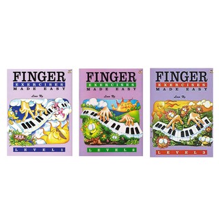 Finger Exercises Made Easy เล่ม 1,2,3