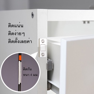 แม่เหล็กติดบานประตู แม่เหล็ก ติดแน่น เปิด-ปิด ประตูสบาย ติดตั้งง่าย Magnet for door