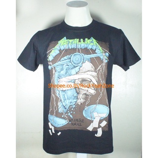 เสื้อวง METALLICA เสื้อไซส์ยุโรป เมทัลลิกา PTA1757 เสื้อวงดนตรีร็อค เดธเมทัล Rockyeah