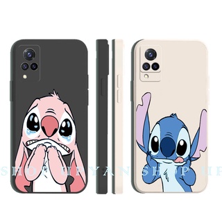 เคสโทรศัพท์มือถือ ซิลิโคนนุ่ม ลายสติตช์ สําหรับ VIVO Y20 Y20i Y21 Y33S Y11S Y12S Y15S Y15A Y12 Y12A Y20A Y20S Y21A Y21T Y91c Y01 Y1S