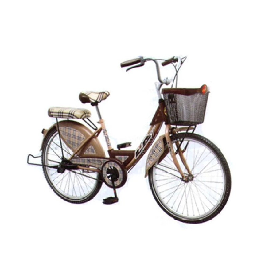 LA Bicycle จักรยาน รุ่น 24" City Ride Scott - brown