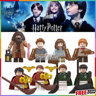 ฟิกเกอร์ Harry Potter Sorcerers Stone Rubeus Hagrid Seamus Finnigan Hermione Granger Ron ขนาดเล็ก WM6045