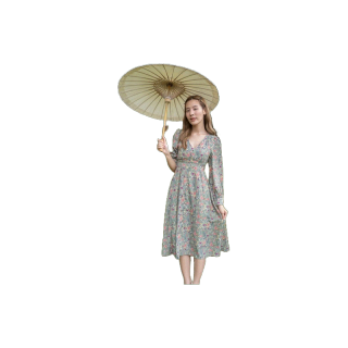 โปรโมชั่น : Green Mild Dress790฿