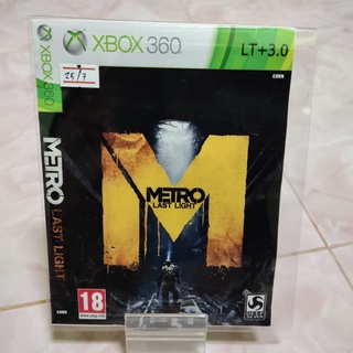 แผ่นเกมส์เอ็กบ็อกซ์ Xbox 360 Metro Last Light