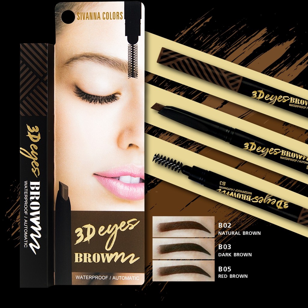 ES8003 เขียนคิ้ว 3D ออโตเมติก