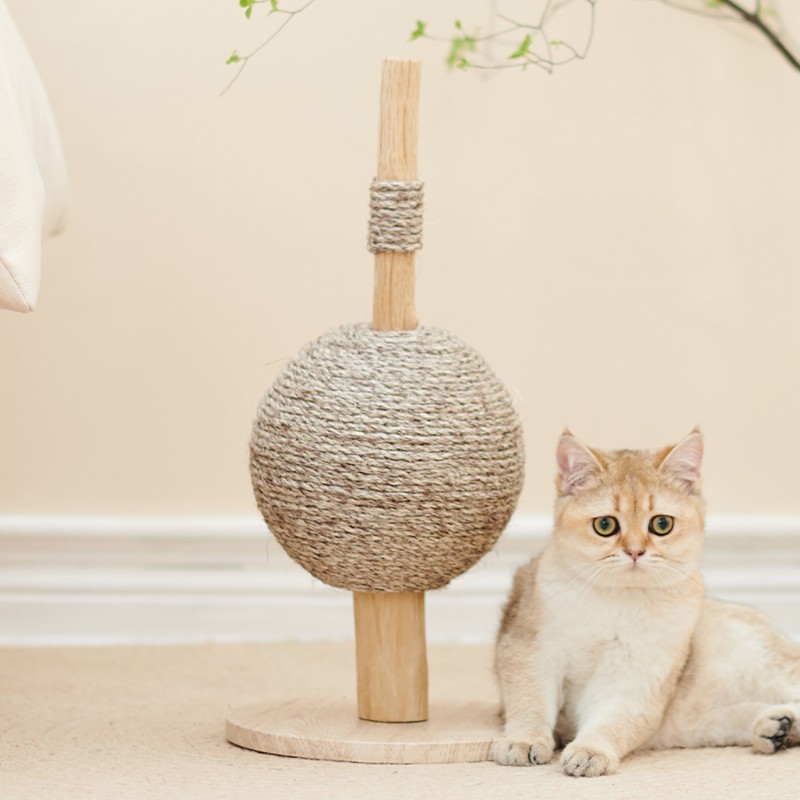 ♀Beast Brand Cat Scratching Board Nest Funny Cat Ball Vertical Sisal ...